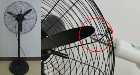 圖3 市場采購樣品網(wǎng)罩間隙過大，成人試驗指可以伸入.png